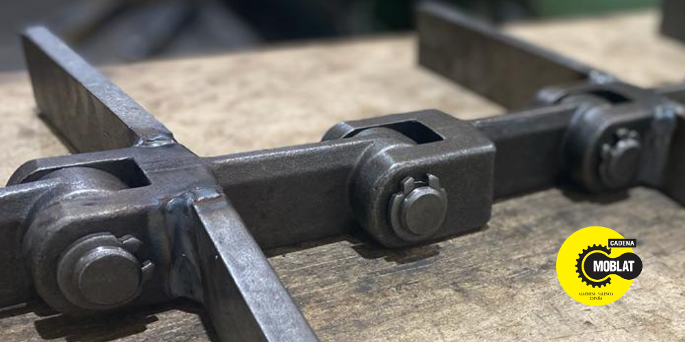 🔧 Cadenas Redler: innovación, eficiencia y sostenibilidad en el transporte a granel. Cadenas Moblat.